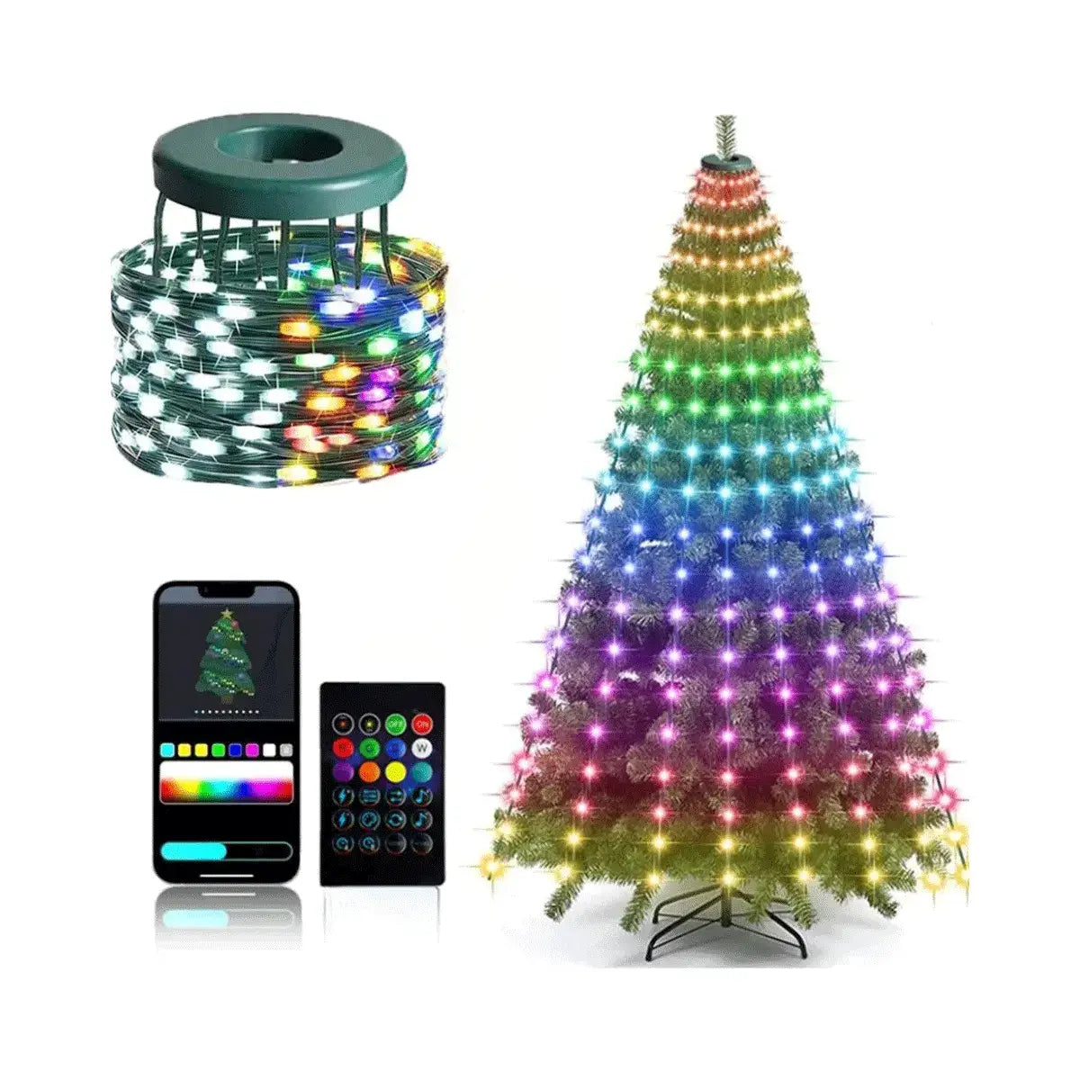 Noëled™ Smart LED Garland (+ Free Christmas Tree Star)