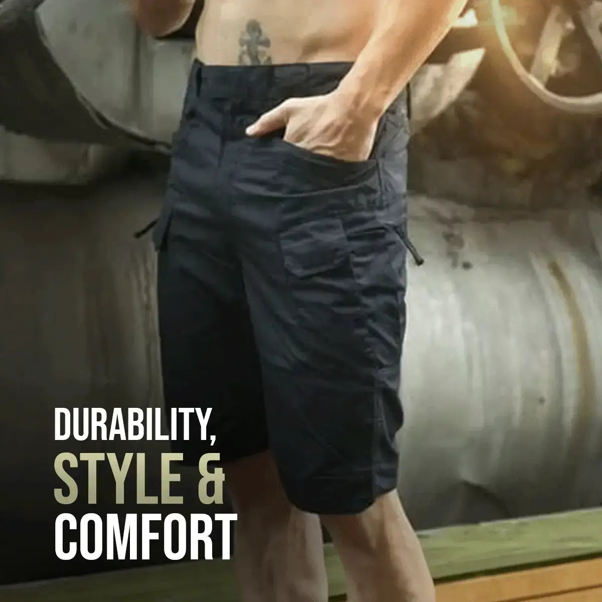 Shield® Military Tactical Shorts for Men (+ Free Tactical Belt)