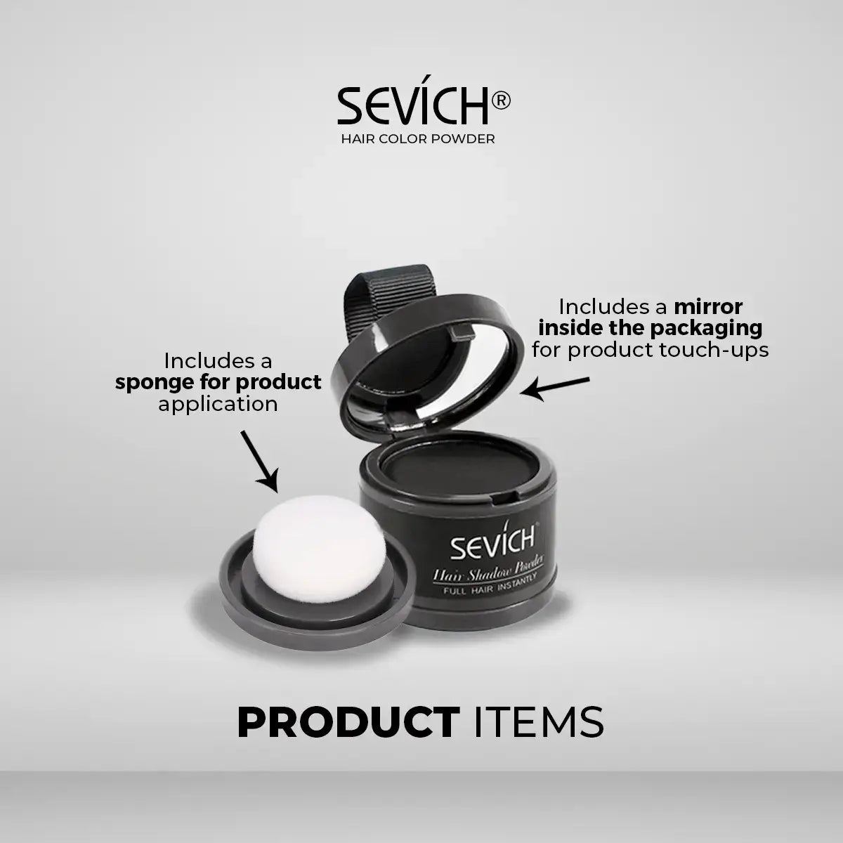 Sevích® Hair Color Powder - Covers All Gray Hairs (Buy 1, Get 1 Free)