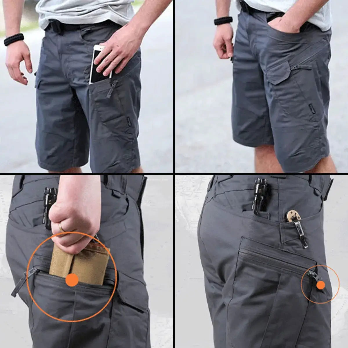 Shield® Military Tactical Shorts for Men (+ Free Tactical Belt)