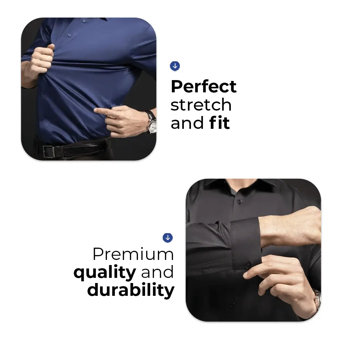 UltraTech™ Slim Fit Men's Dress Shirt (Buy 1, Get 1 Free)