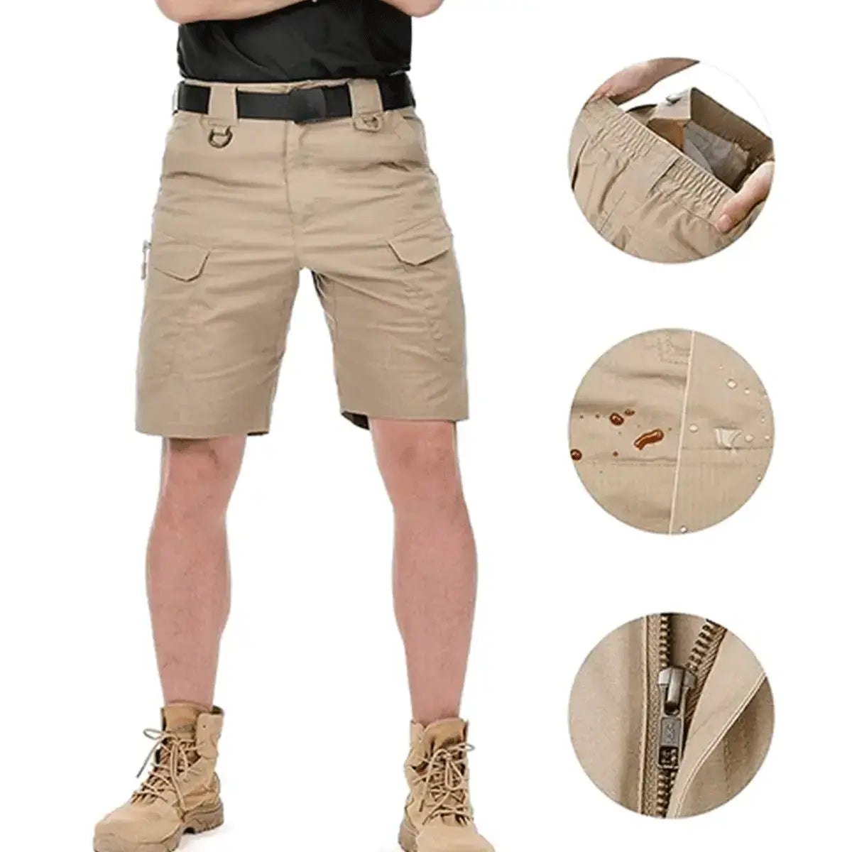 Shield® Military Tactical Shorts for Men (+ Free Tactical Belt)