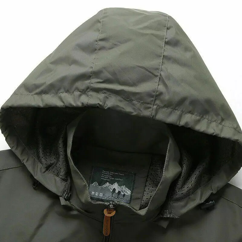 Island® Tactical Military Jacket (+ Free Keychain Flashlight)